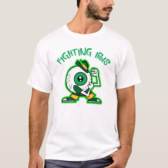 Kämpfende Iris T-Shirt (Vorderseite)