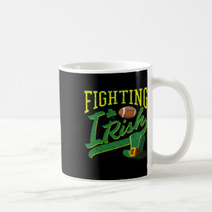 Kämpfende irische Fußbyll-Vintage für Kinder Männe Kaffeetasse