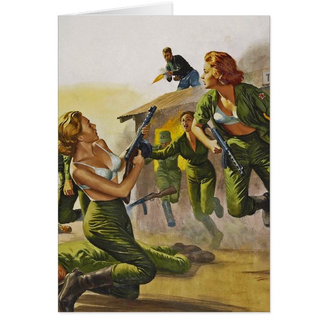 Kämpfende Kampf-Frauen in ihren BH (Vorne)