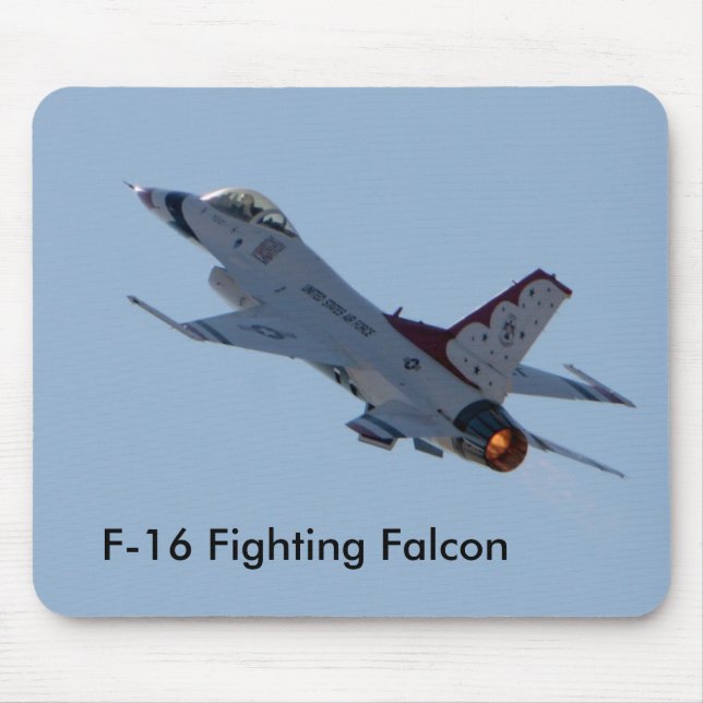 Kämpfender Falke F-16 Mousepad (Vorne)