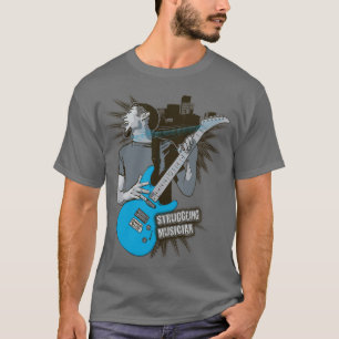 Kämpfender Musiker T-Shirt