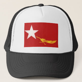 Kämpfender Pfau-Hut Truckerkappe