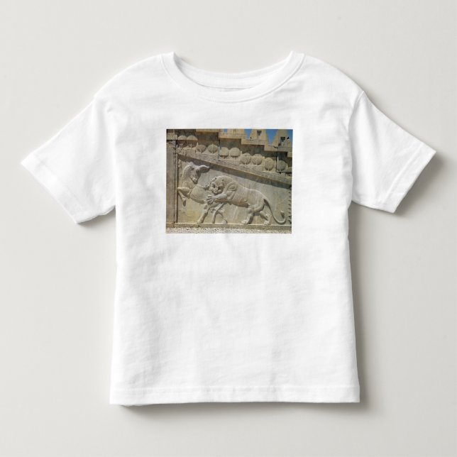 Kämpfender Stier des Löwes, Kleinkind T-shirt (Vorderseite)