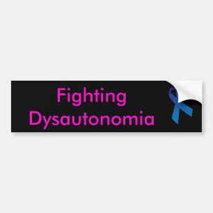 Kämpfendes Dysautonomia Autoaufkleber