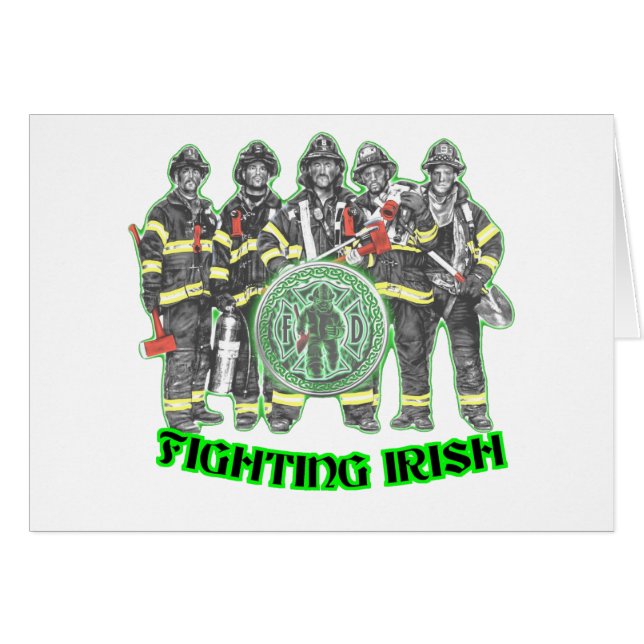 KÄMPFENDES IRISH-1 (Vorderseite (Horizontal))