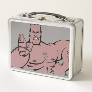 Kämpfer 4 Mittagspause Metall Brotdose