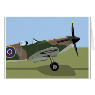 Kämpfer des Spitfire-WW2