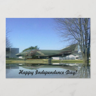 Kämpfer-Flugzeug (F4-Phantom) Einladung