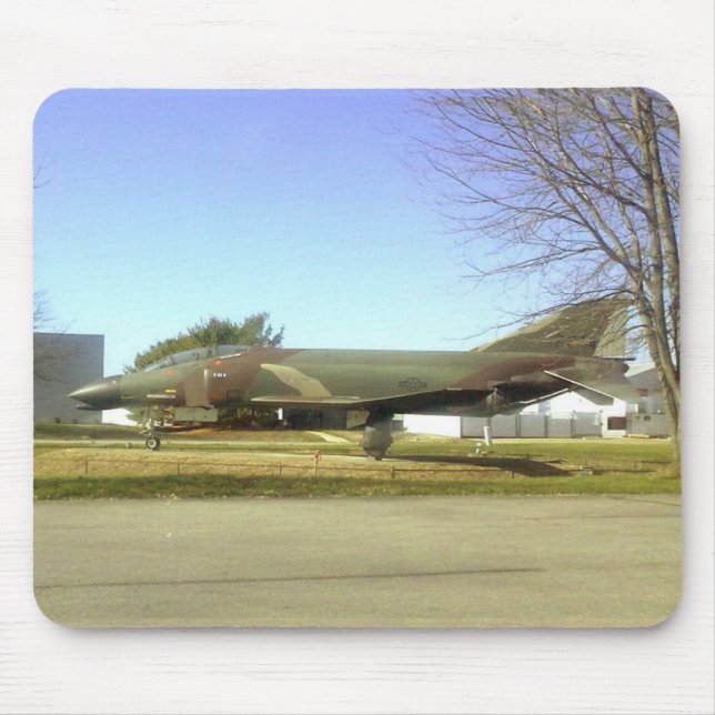 Kämpfer-Flugzeug (F4-Phantom) Mousepad (Vorne)