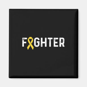 Kämpfer für das Bewusstsein für Kinderkrebs Magnet