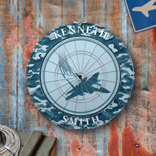 Kämpfer für Jet und Camouflage Dartscheibe (Von Creator hochgeladen)