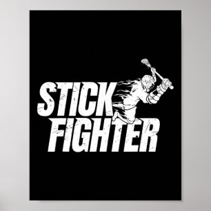 Kämpfer für Männer Kämpfe Shirt für Jungen überall Poster