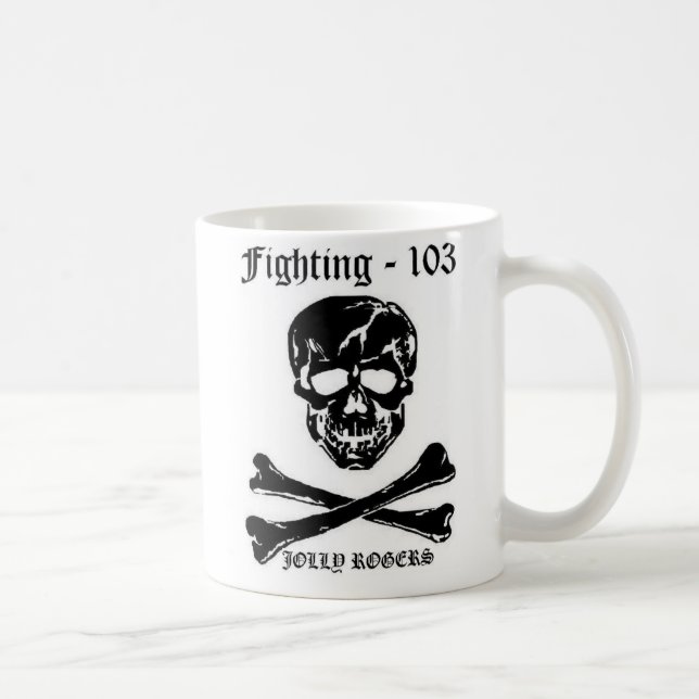 Kämpfer-Geschwader VF-103 Kaffeetasse (Rechts)