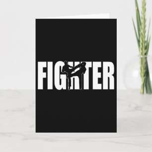 Kämpfer Mma Kickboxen Muay Thai Mixed Martial Art Karte