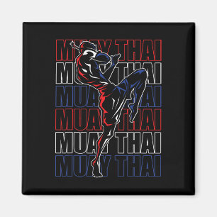 Kämpfer Muay Thai Sports Martial Arts Mixed Martia Magnet