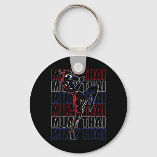 Kämpfer Muay Thai Sports Martial Arts Mixed Martia Schlüsselanhänger