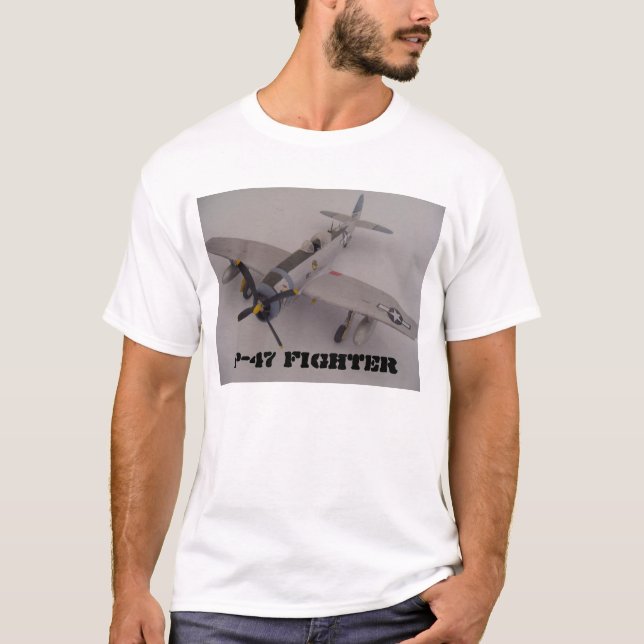 Kämpfer P-47 T-Shirt (Vorderseite)