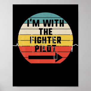 Kämpfer Pilot Halloween Matching Couple Gift Poster