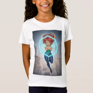 Kämpferische Fighter Force Mädchen T-Shirt