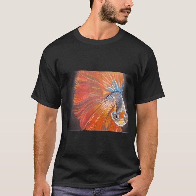 Kampffisch T-Shirt (Vorderseite)
