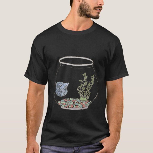 Kampffisch T-Shirt (Vorderseite)
