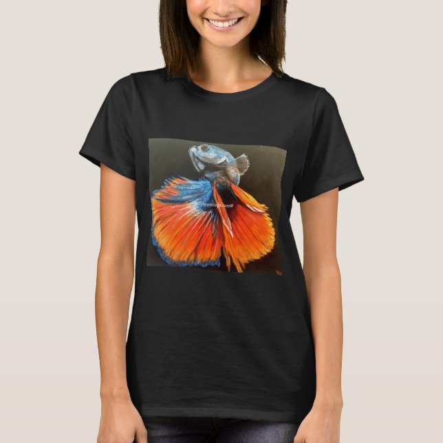 Kampffisch T-Shirt (Vorderseite)