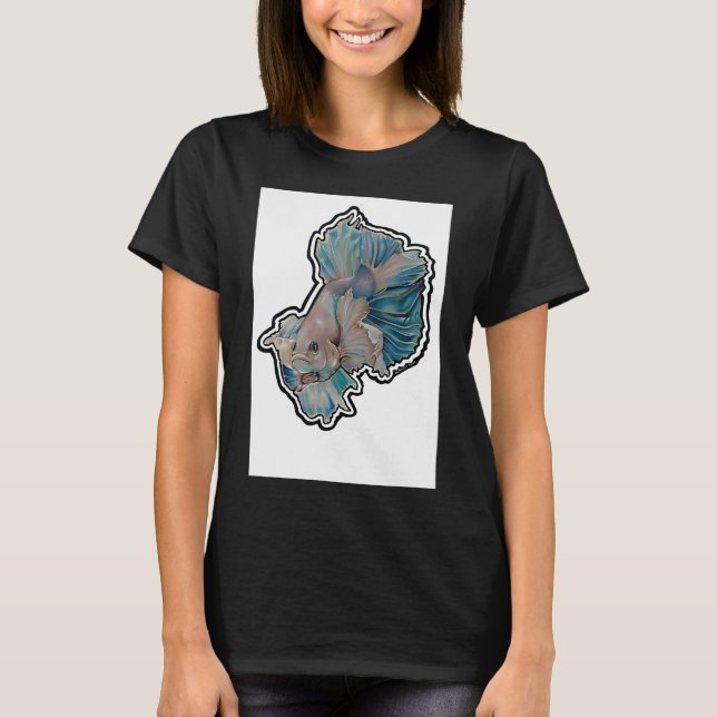 Kampffisch T-Shirt (Vorderseite)
