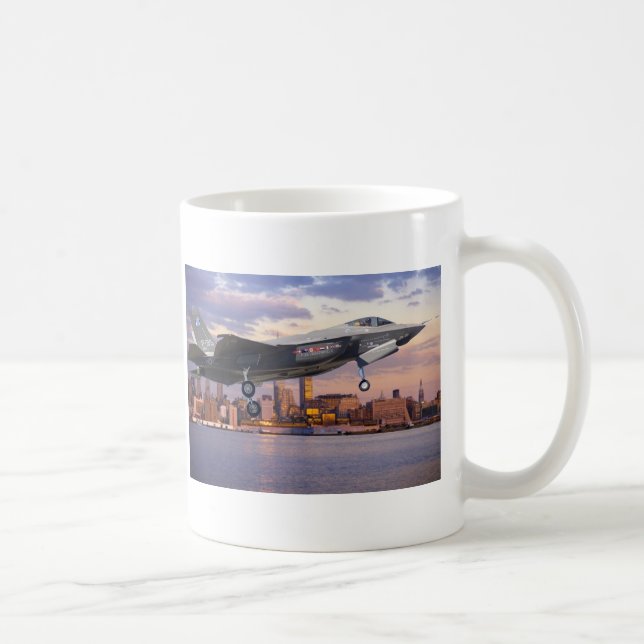 KAMPFFLUGZEUG DES BLITZ-F-35 TASSE (Rechts)