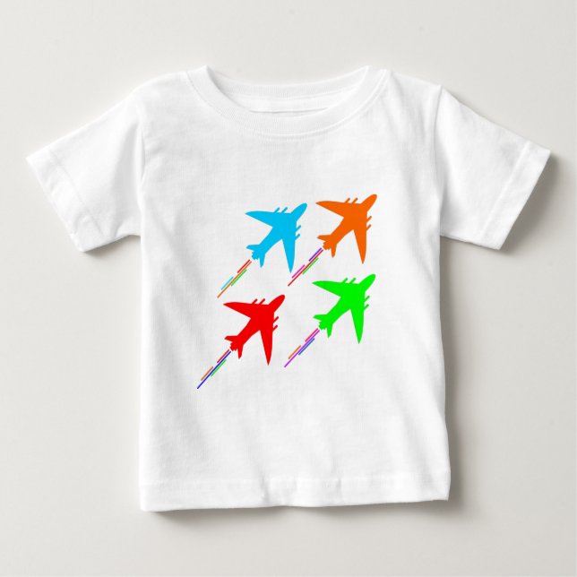 Kampfflugzeugbildung Baby T-shirt (Vorderseite)