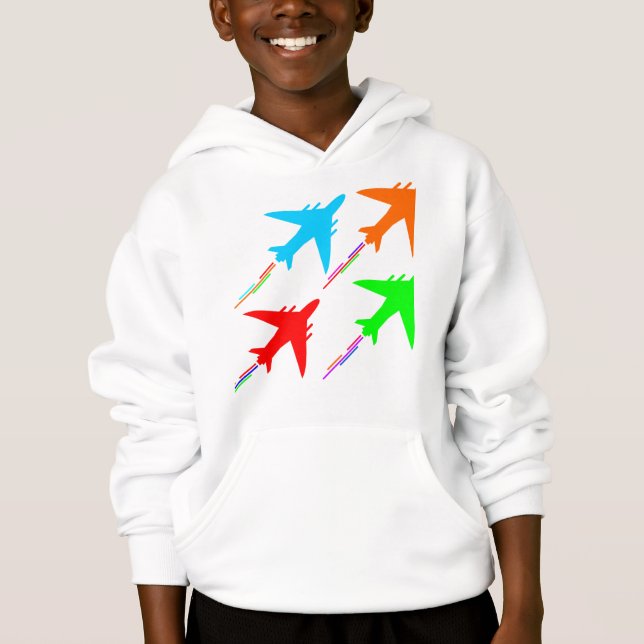 Kampfflugzeugbildung Hoodie (Vorderseite)