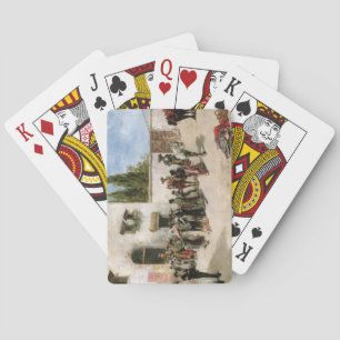 Kampfflugzeuge, die sich auf den Kampf vorbereiten Spielkarten