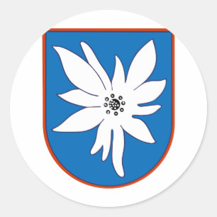 Kampfgeschwader 51 Edelweis Runder Aufkleber