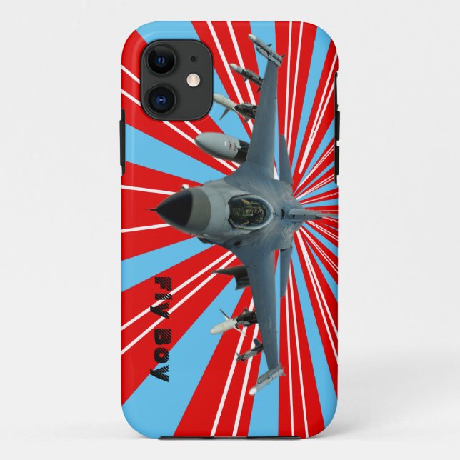 Kampfjet Case-Mate iPhone Hülle (Rückseite)