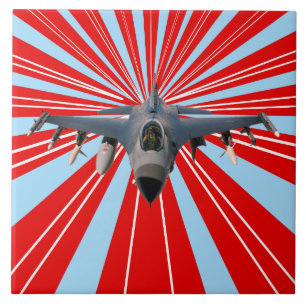 Kampfjet Fliese