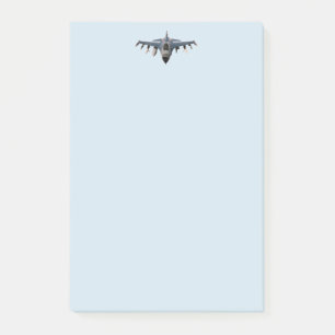 Kampfjet Post-it Klebezettel