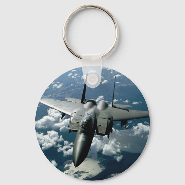 Kampfjet Schlüsselanhänger (Vorderseite)