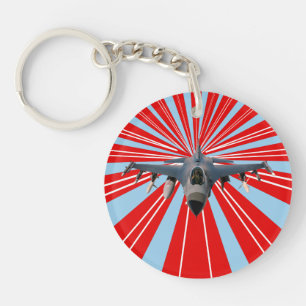 Kampfjet Schlüsselanhänger