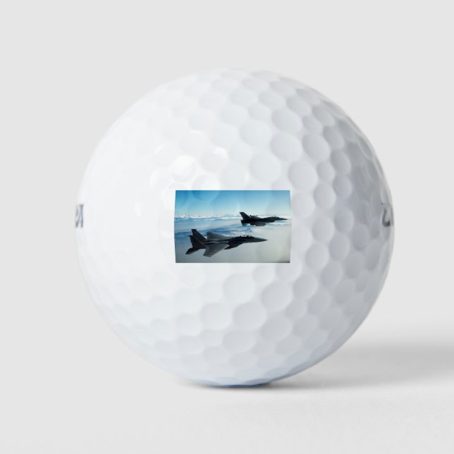 Kampfjets der Luftwaffe Golfball (Vorderseite)