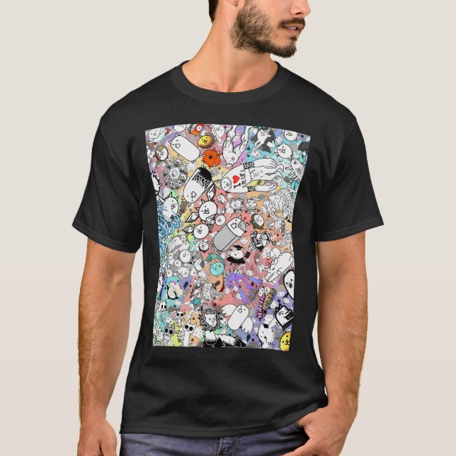 Kampfkatzen T-Shirt (Vorderseite)