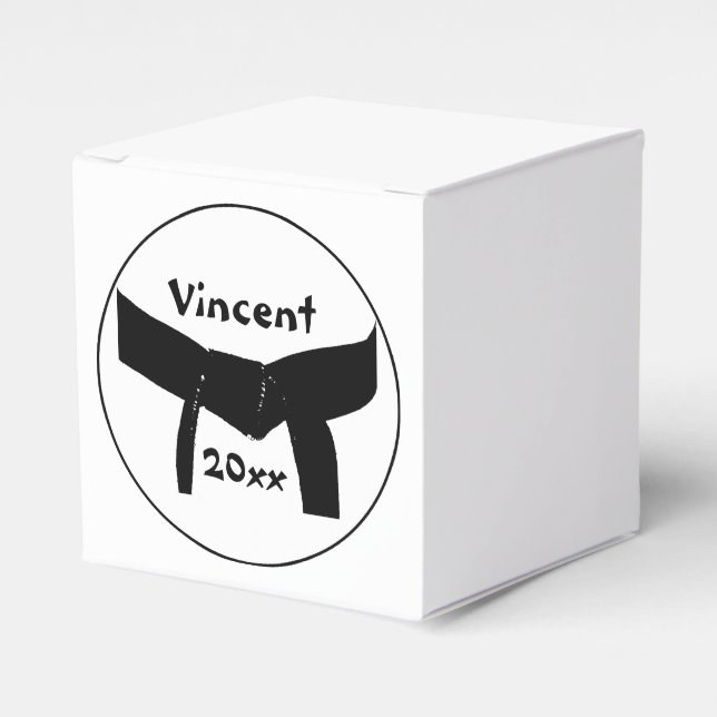 Kampfkunst Basic Black Belt Geschenkschachtel (Vorderseite)