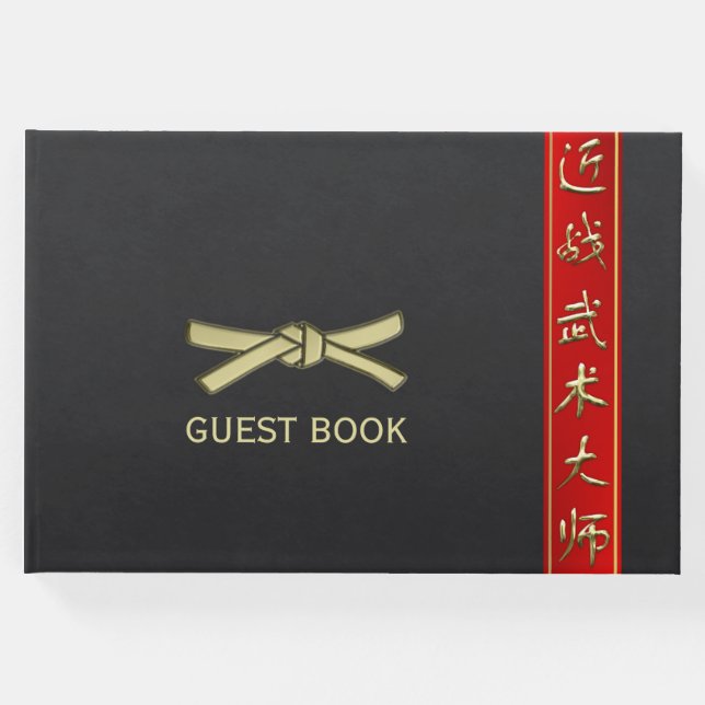 Kampfkunst Gästebuch (Vorderseite)