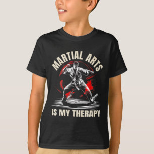 Kampfkunst ist meine Therapie - Karate4 T-Shirt