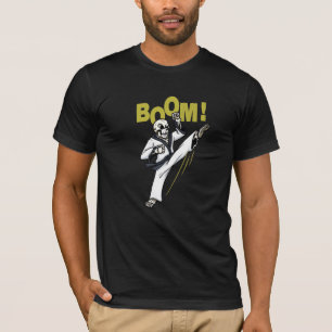 Kampfkunst kämpfen Skelett Kick Fight Karate T-Shirt