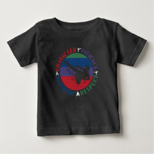 Kampfkunst - Karate-Grundwerte Baby T-shirt