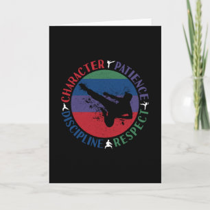 Kampfkunst - Karate-Grundwerte Karte