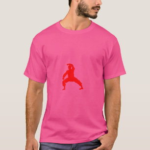 Kampfkunst Kungfu Kung Fu Kämpfer kämpfen T-Shirt