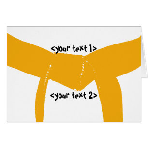 Kampfkunst Orange Belt