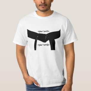 Kampfkunst-schwarzer Gürtel T-Shirt