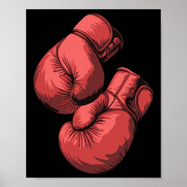 Kampfkunst Sport Punching Bag Sparring Boxer Poster (Vorne)