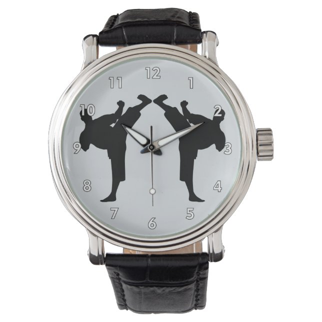 Kampfkunst und Kampfkunst Armbanduhr (Vorderseite)